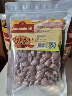 Hình ảnh Hạt hạnh nhân sấy nguyên vị gói 500g