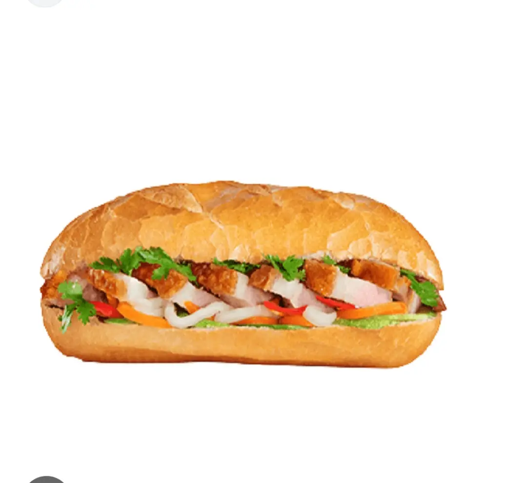 Hình ảnh Bánh mì heo quay