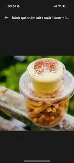 Hình ảnh Bánh quy chấm kem - suất 1 bánh và 1 bánh
