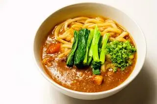 Hình ảnh Mì cà ri chay vegetarian curry