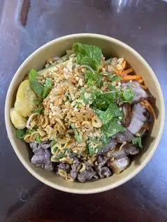 Hình ảnh Bún trộn thập cẩm+Sữa đậu