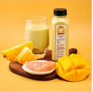 Hình ảnh Sinh tố ức gà - chanh dây - xoài