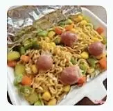 Hình ảnh Mì trộn rau củ - viên hồ lô
