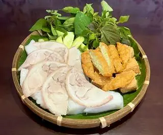 Hình ảnh Bún đậu bắp giò - chả cốm