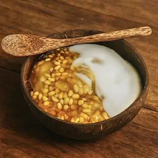 Hình ảnh Chè bưởi siêu cùi+ trân châu nhân dừa