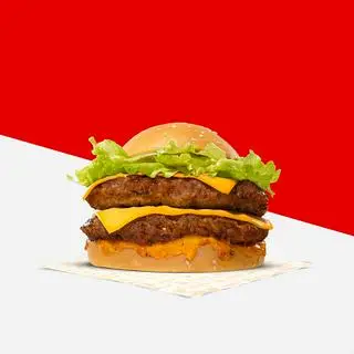 Hình ảnh Burger Double Bò Nướng Phô Mai