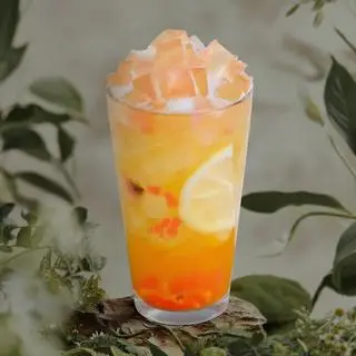 Hình ảnh Trà Ô Long Mơ Má Đào 