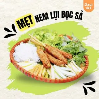 Hình ảnh Mẹt nem lụi bọc sả Dzui Dzui