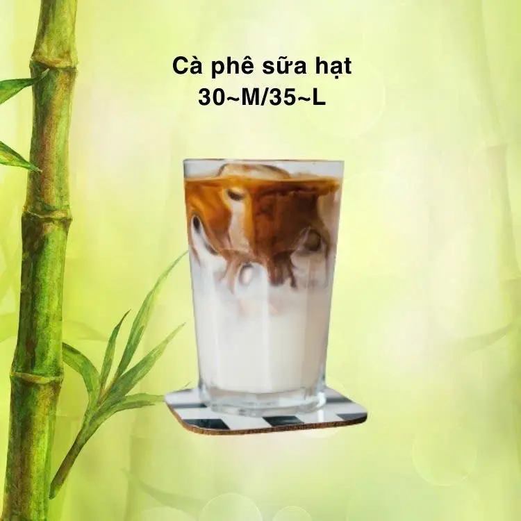 Hình ảnh Cà phê sữa hạt