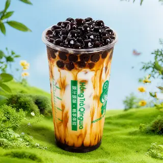 Hình ảnh Sữa tươi trân châu đường đen
