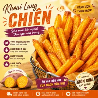 Hình ảnh Khoai lang chiên 