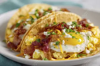 Hình ảnh Tacos trứng