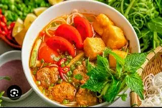 Hình ảnh bún riêu cua đặc biệt