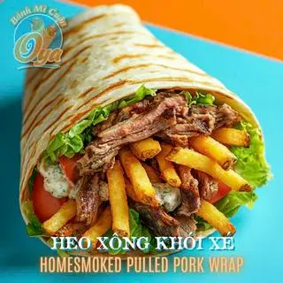 Hình ảnh Pulled Pork Wrap | Bánh Mì Cuộn Heo Xé