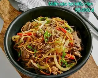 Hình ảnh Miến xào bò kiểu Hàn