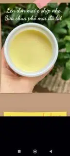 Hình ảnh Combo 2 hũ sữa chua phô mai Đà Lạt