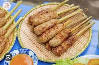 Hình ảnh Nem lụi bọc sả/2 cây