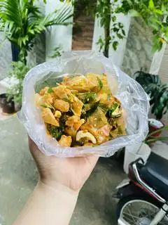 Hình ảnh Bánh tráng dẻo tóp mỡ