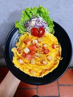 Hình ảnh Cơm phủ trứng thanh cua