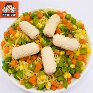 Hình ảnh Mì Trộn Mực Xoắn