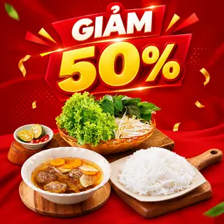 Hình ảnh Giảm 50% Bún Chả Hà Nội