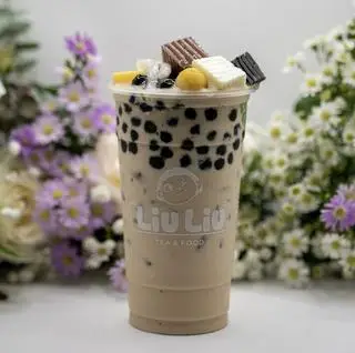 Hình ảnh Trà sữa full topping truyền thống