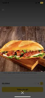 Hình ảnh Bánh Mì Nem Nướng 