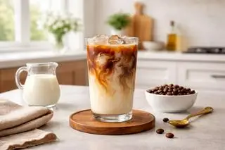 Hình ảnh cà phê sữa tươi