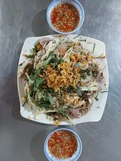 Hình ảnh gỏi vịt 2 người ăn 
