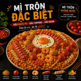 Hình ảnh Mì Trộn Đặc Biệt