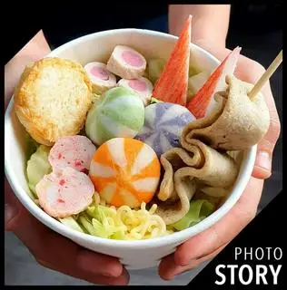 Hình ảnh Lẩu ly full topping - đậu hũ phomai