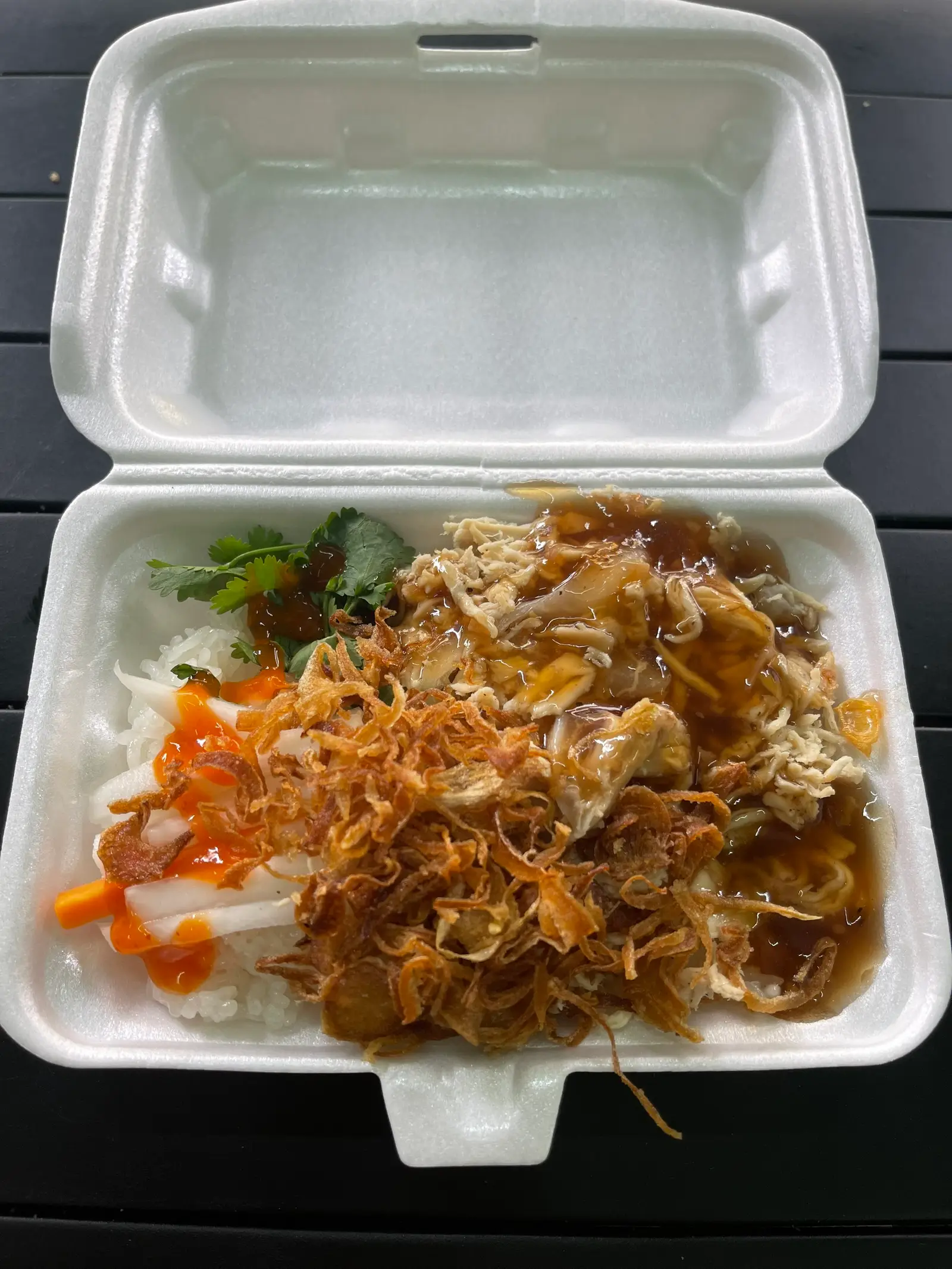 Hình ảnh xôi gà xé