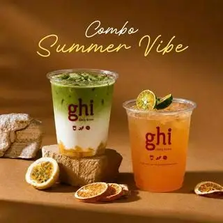 Hình ảnh Combo Summer Vibe (1 Matcha Banana Caramel + Trà Tắc Kẹo)