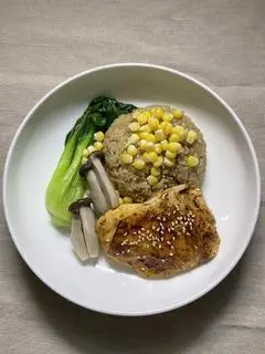 Hình ảnh Cơm gà nướng sốt teriyaki