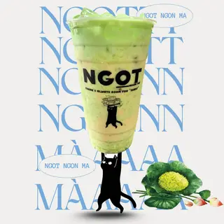 Hình ảnh Trà sữa nhài sốt cốm dẻo