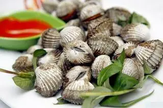 Hình ảnh  Sò Huyết Cháy Tỏi 