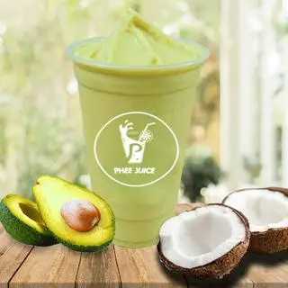 Hình ảnh Sinh tố bơ dừa