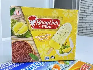 Hình ảnh Kem sầu riêng gạo lứt