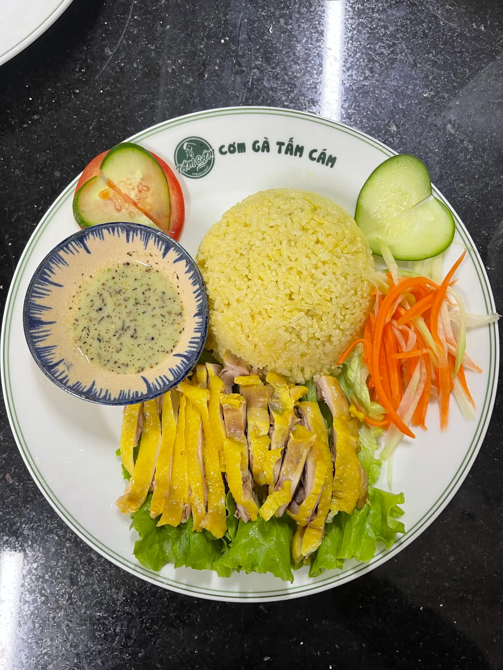Hình ảnh Cơm gà da