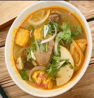 Hình ảnh Bún Huế Chay/ 顺化素牛肉粉/"Vegetarian Spicy Lemongrass Noodle