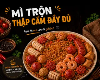 Hình ảnh Mì Trộn Thập Cẩm 
