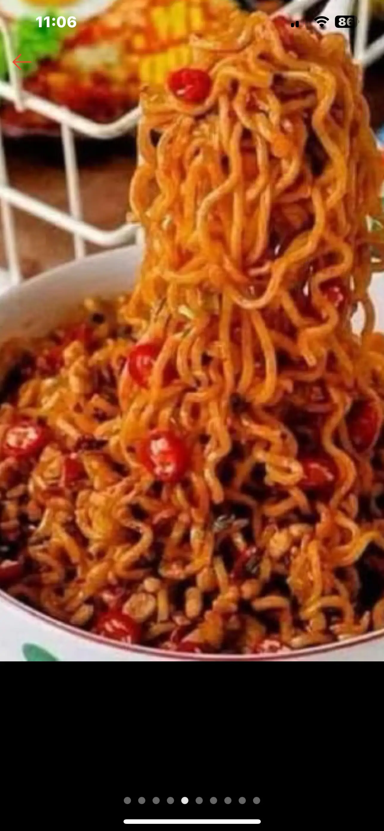 Hình ảnh MÌ TRỘN ẾCH SIN-phần 1 con