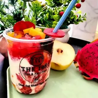 Hình ảnh Hoa quả dầm sữa chua full topping