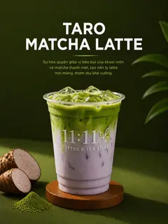 Hình ảnh Matcha khoai môn