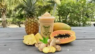 Hình ảnh Sinh Tố Đu Đủ Thơm Gừng