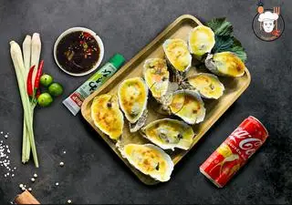 Hình ảnh Hàu nướng phô mai