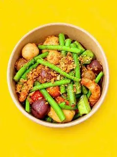 Hình ảnh Combo cá viên SỐT BƠ MẮM TỎI NHỎ