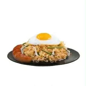 Hình ảnh Mì Trộn Hồ Lô + Trứng Ốp La 