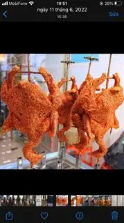 Hình ảnh Gà nướng muối ớt +cơm lam+bánh bao