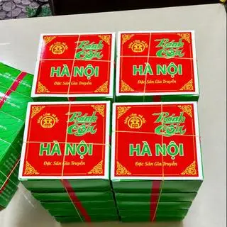 Hình ảnh Bánh cốm 1 hộp 10 cái hộp rời